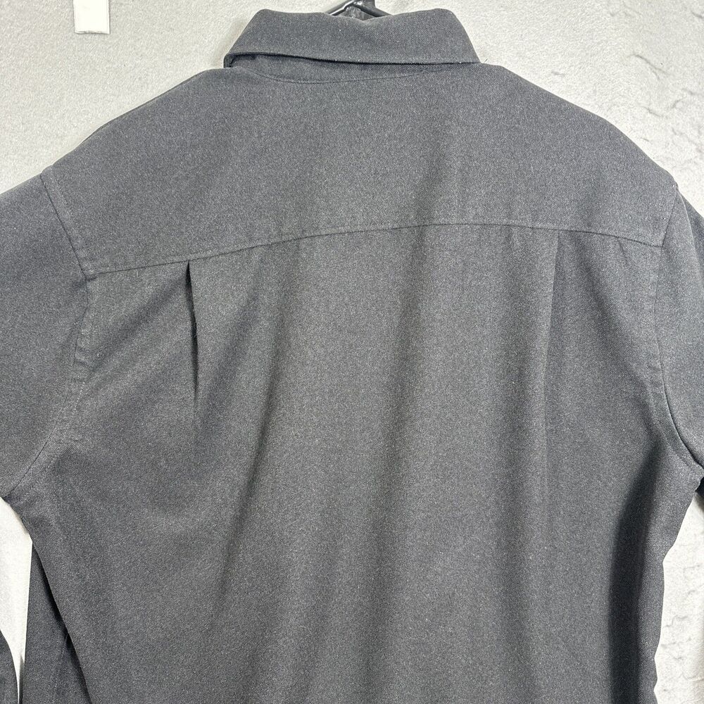 John Henry City Dressing Button Front Mens Size XL Black - Picture 8 of 10